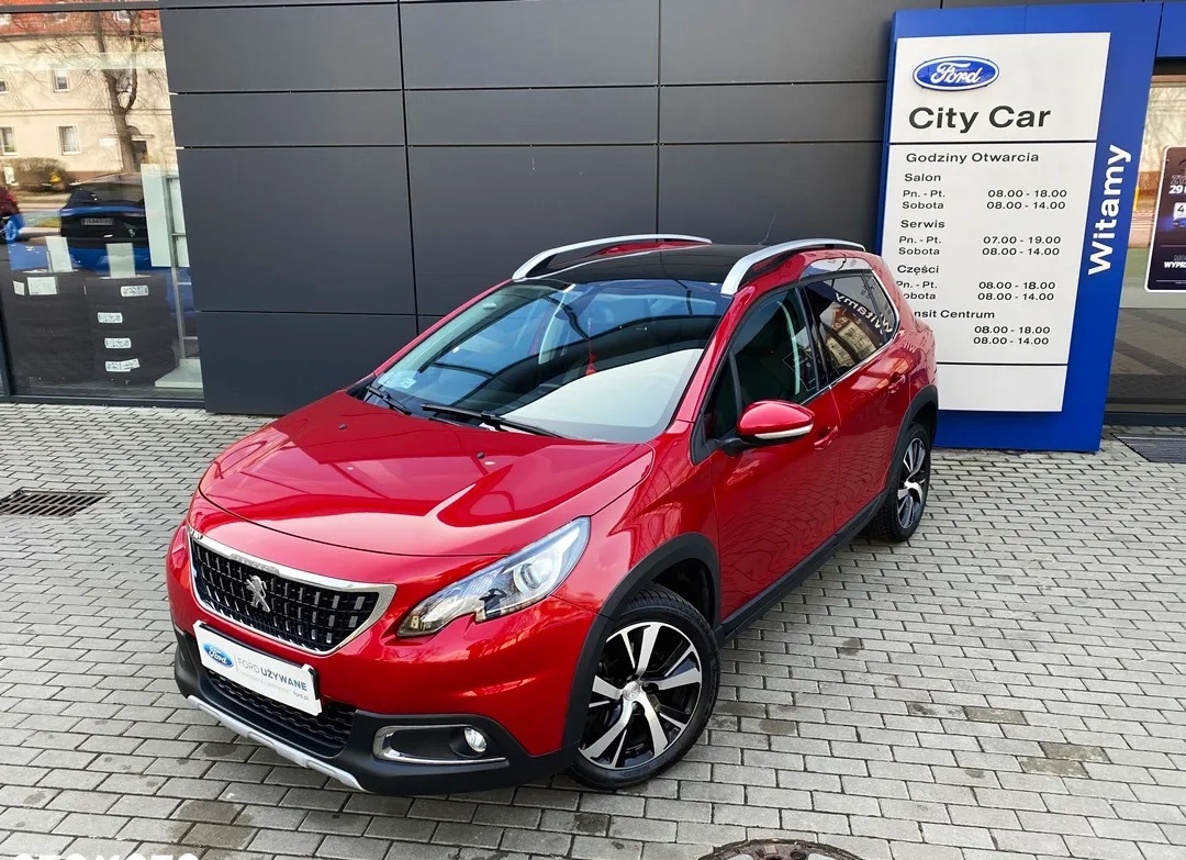 Peugeot 2008 cena 55900 przebieg: 70747, rok produkcji 2017 z Gliwice małe 781